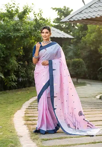 Cotton Tantuj Saree
