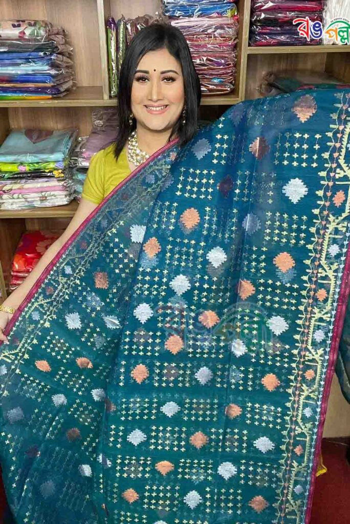 Original Dhakai Jamdani Saree