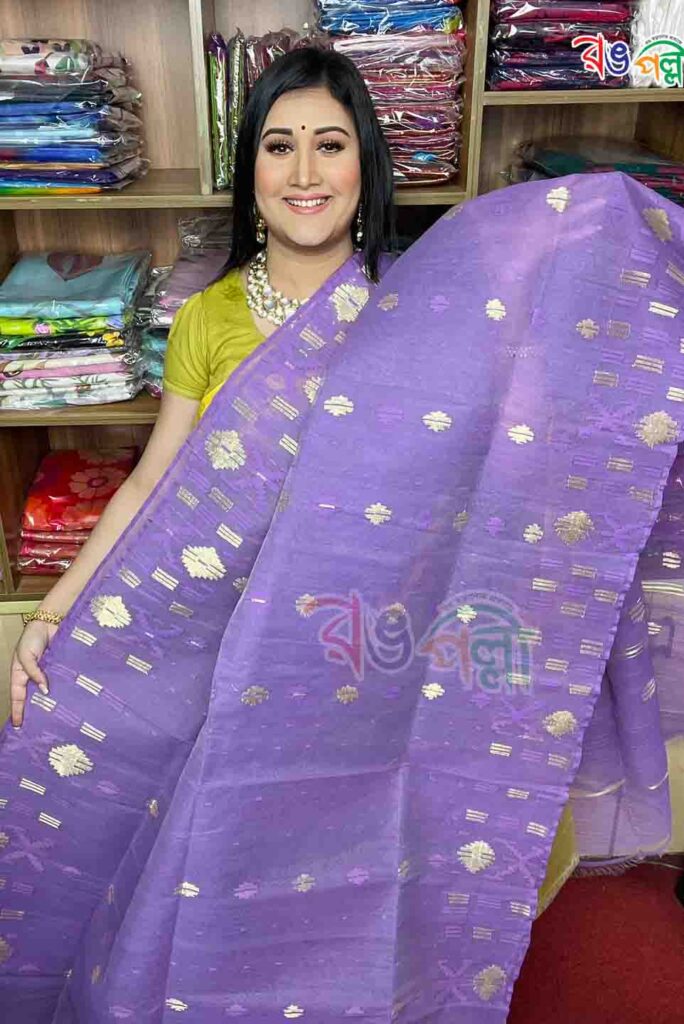 handwoven Jamdani Saree