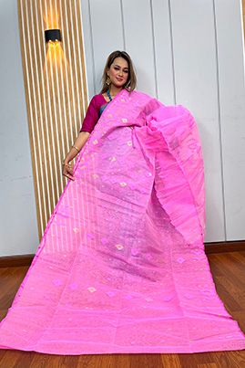 Dhakai Jamdani Saree Price in India