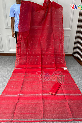 Dhakai Jamdani Saree