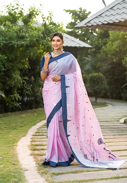 Cotton Tantuj Saree