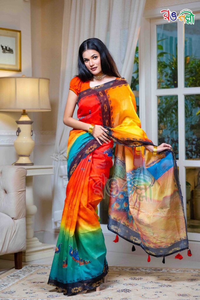 Halfsilk Saree