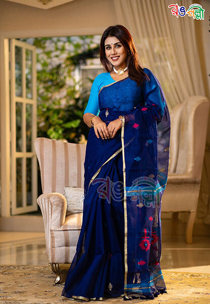 Handloom-Halfsilk-Achol