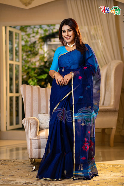 Handloom-Halfsilk-Achol