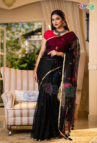 Halfsilk handloom saree