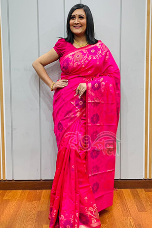 Tangail Silk saree