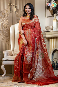 Tishu Halfsilk Saree