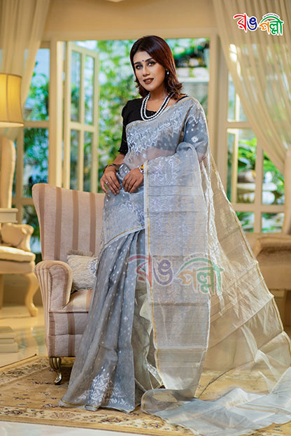 Tishu Halfsilk Saree