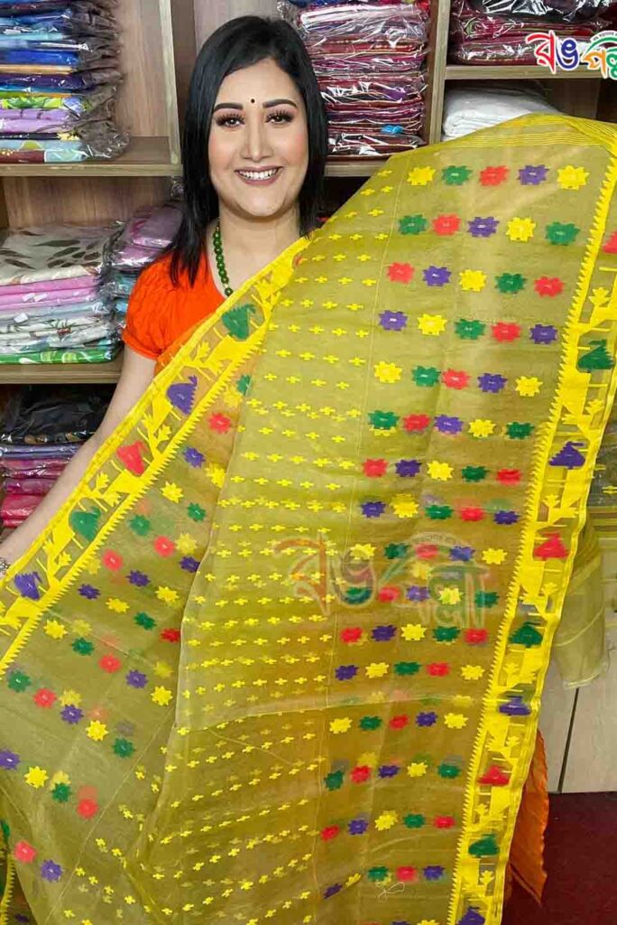 84 count Jamdani Saree price in bd