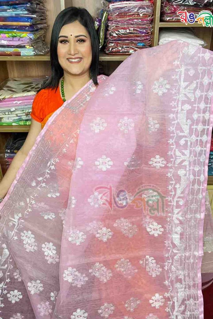 84 Count Jamdani Saree price in bangladesh