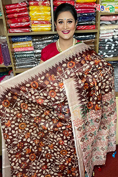 Kolomkari saree for women