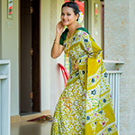 Cotton Batik saree