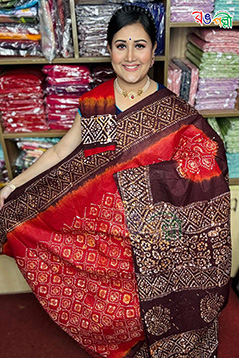 Cotton Batik Saree Price in Bangladesh