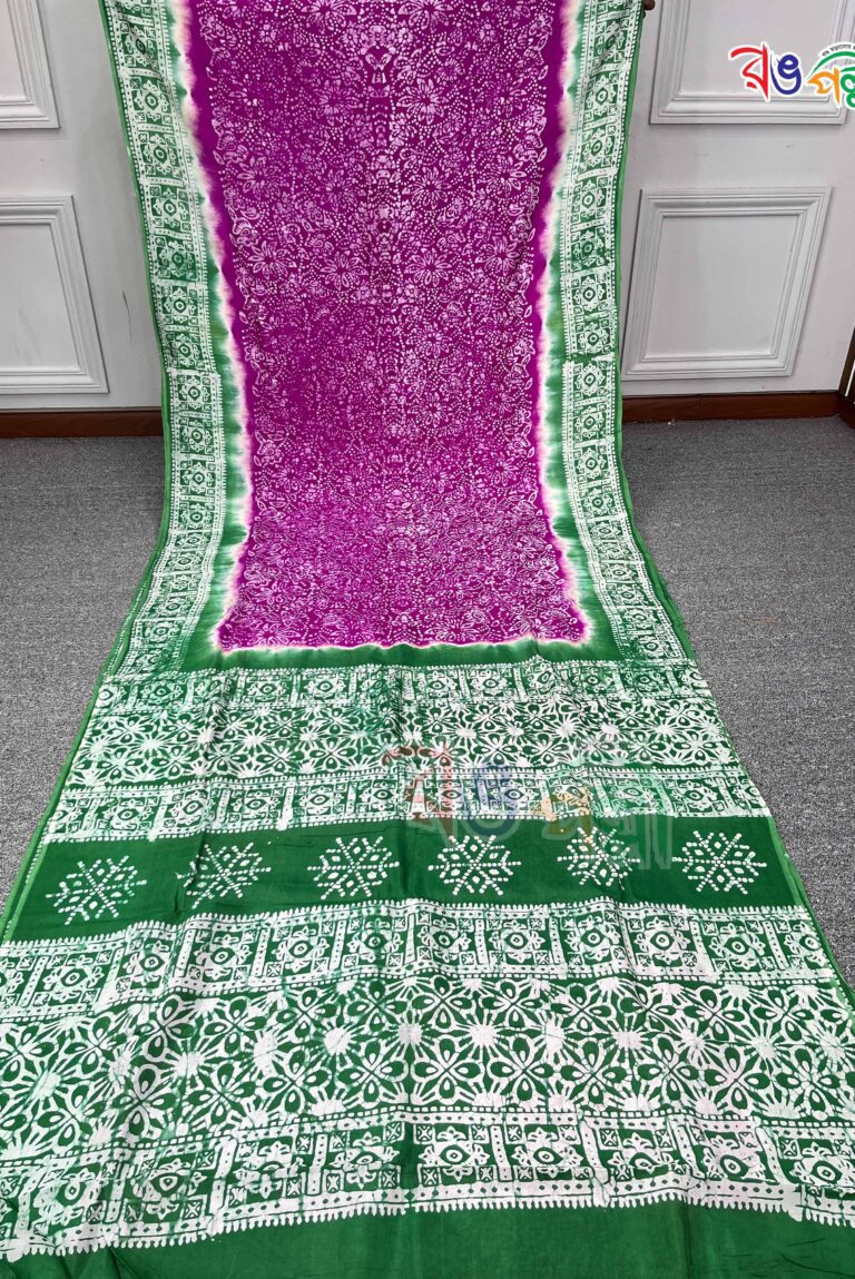 Silk Batik saree