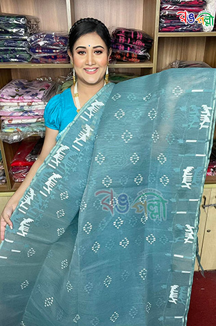 Dhakai Jamdani Saree